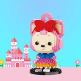 BALODY Ali the Fox Princess Peach Micro-Diamond Particle Building Block Set-One Quarter