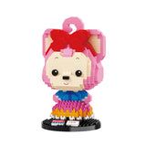 BALODY Ali the Fox Princess Peach Micro-Diamond Particle Building Block Set-One Quarter