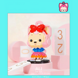 BALODY Ali the Fox Princess Peach Micro-Diamond Particle Building Block Set-One Quarter