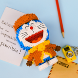 BALODY Doraemon Russian Micro-Diamond Particle Building Block Set-One Quarter