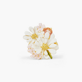 Les Néréides Berthe Morisot Young Girl in a Ball Gown Flower Bouquet Cocktail Ring-One Quarter