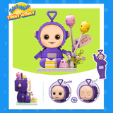 TOPTOY Teletubbies™ Tinky Winky Building Block Set-One Quarter