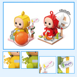 TOPTOY Teletubbies™ Tinky Winky Building Block Set-One Quarter