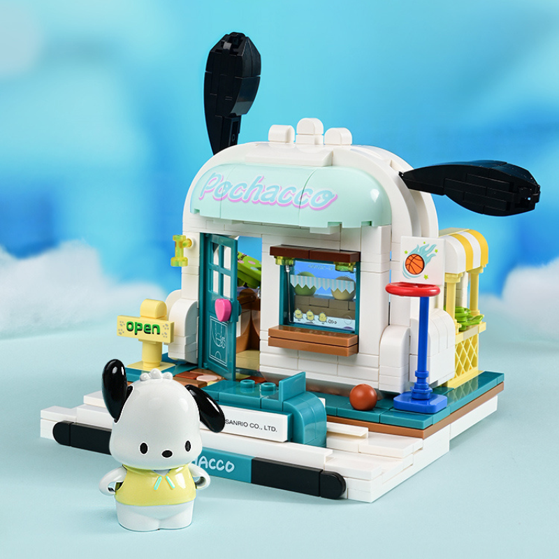 Sanrio Pochacoo Gym Building Block Set - One Quarter