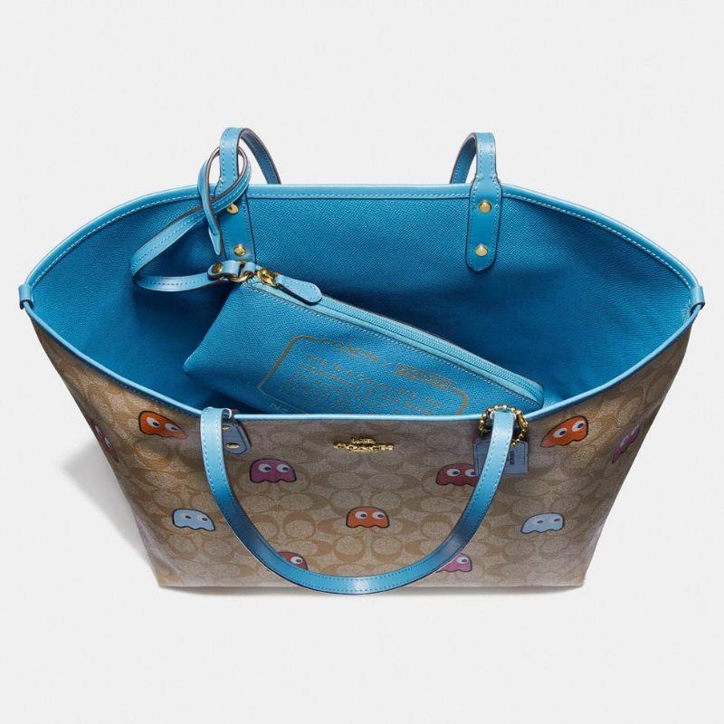 Tote store coach reversible