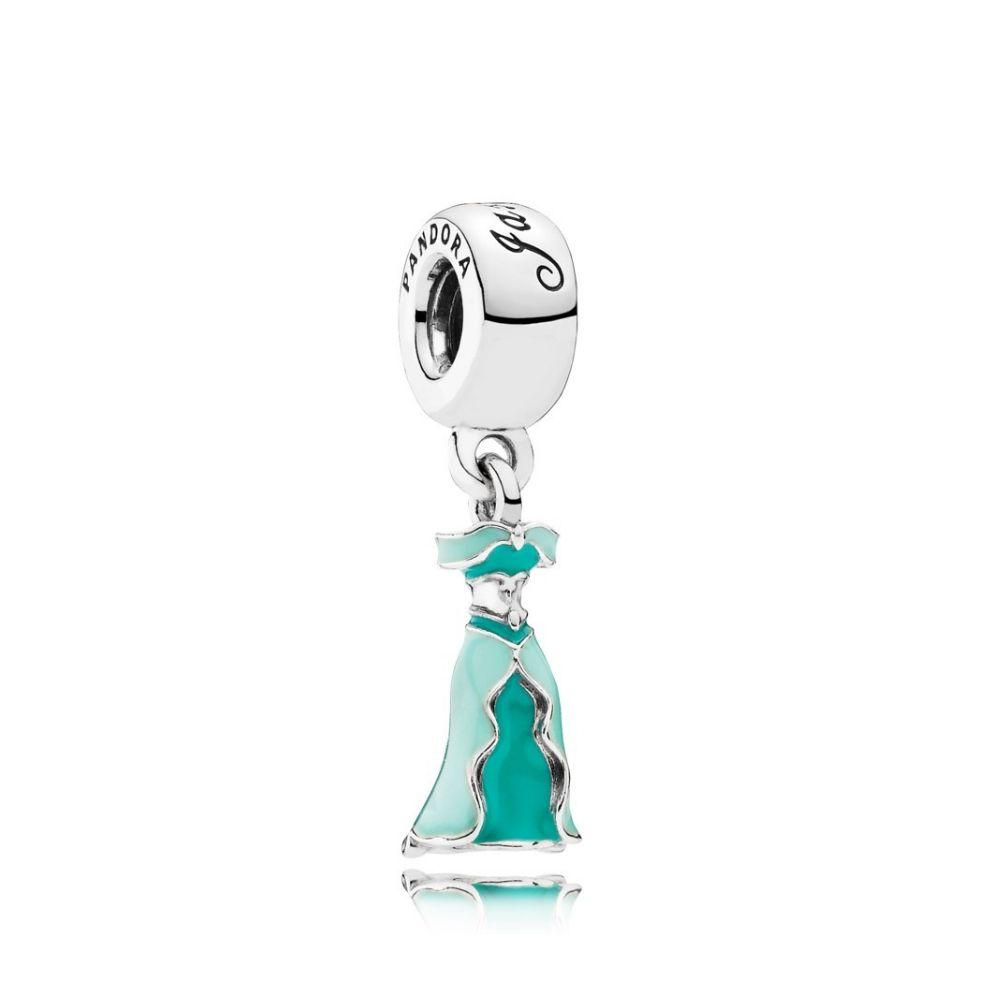 pandora princess dress charm Princess Aurora Dress Dangle Charm