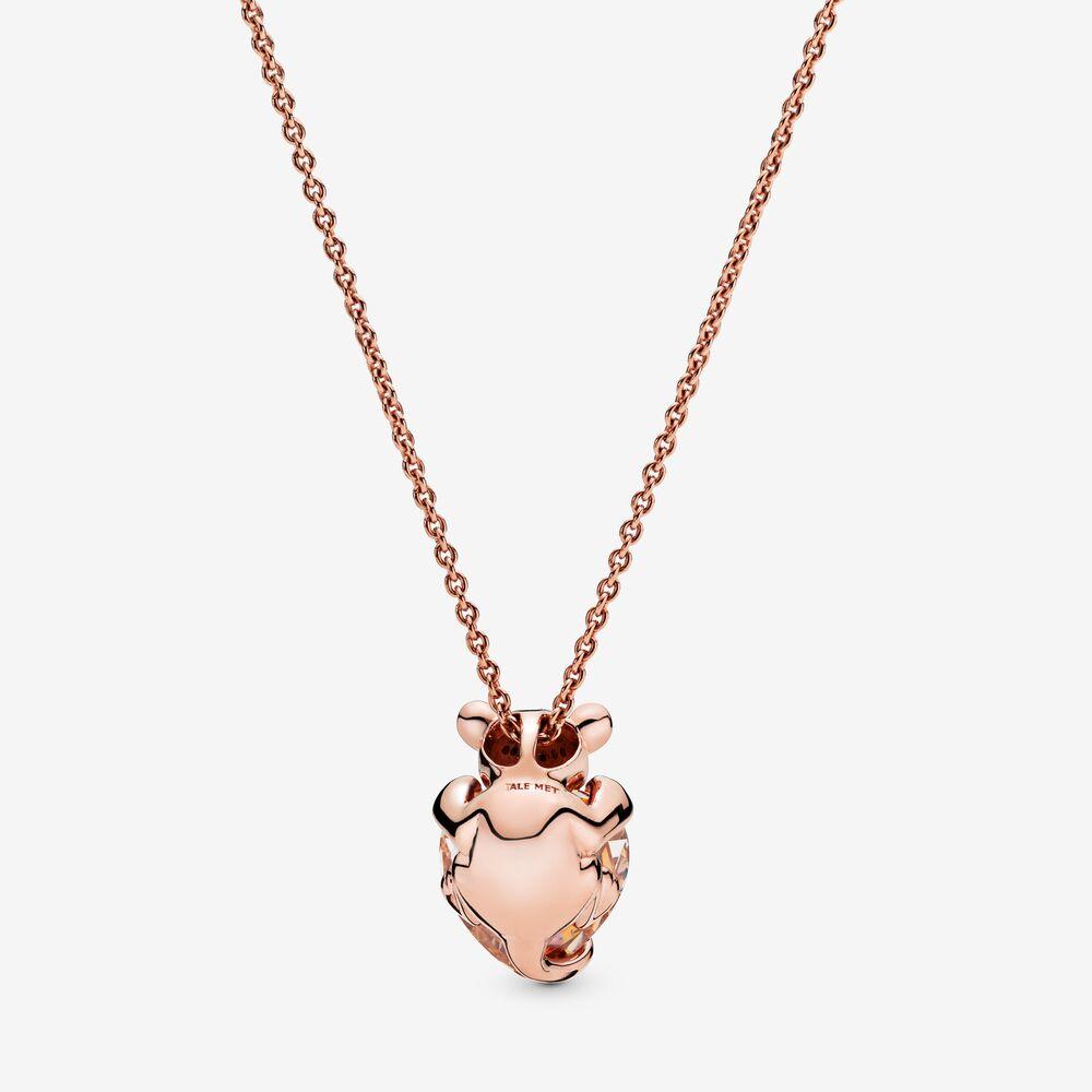 Pandora rose shop layered heart necklace