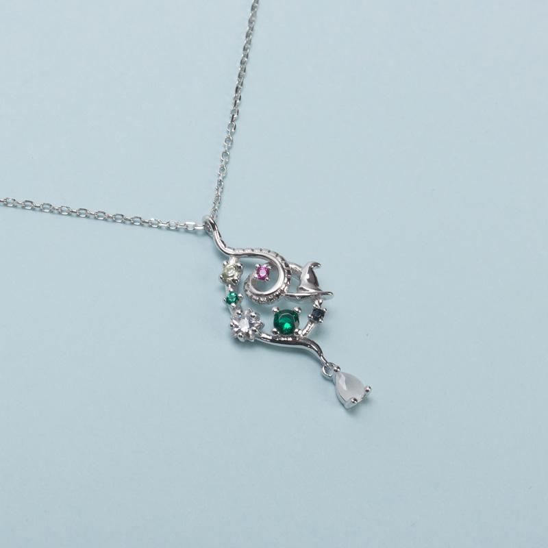 Harry Potter Slytherin Serpent Necklace