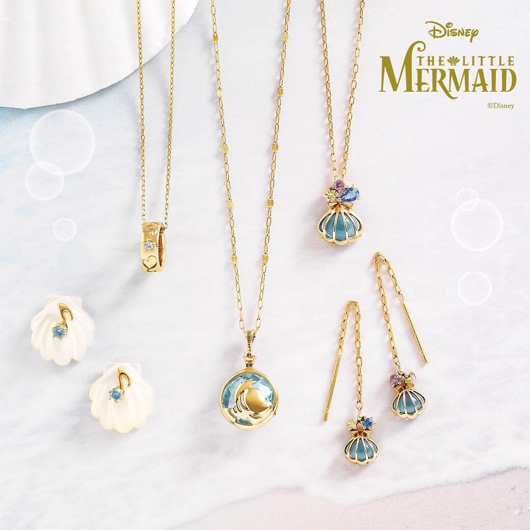 Ariel necklace on sale disney store