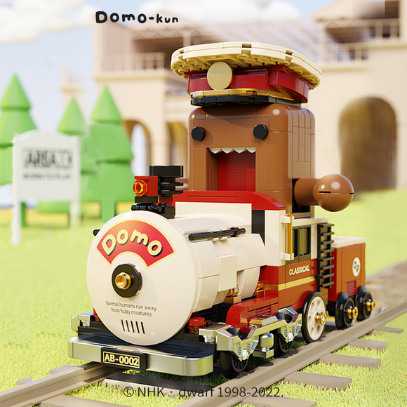 AREA-X Domo-Kun Steam Train Building Block Set