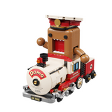 AREA-X Domo-Kun Steam Train Building Block Set