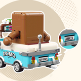 AREA-X Domo-Kun Vintage Car Building Block Set-One Quarter