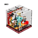 AREA-X Inspiration from Art Salvador Dalí's Surrealism Building Block Set-One Quarter