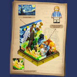 AREA-X Inspiration from Art Vincent van Gogh 's Naturalism Building Block Set-One Quarter