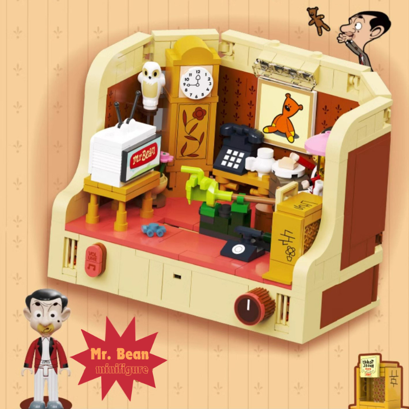 Mr. Bean Living Room Building Block Set - One Quarter
