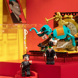 AREA-X Inspiration from Art Salvador Dalí's Surrealism Building Block Set-One Quarter