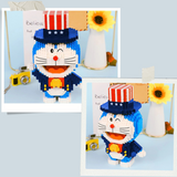 BALODY Doraemon American Micro-Diamond Particle Building Block Set-One Quarter