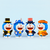 BALODY Doraemon American Micro-Diamond Particle Building Block Set-One Quarter