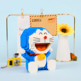 BALODY Doraemon Sitting Pose Micro-Diamond Particle Building Block Set-One Quarter