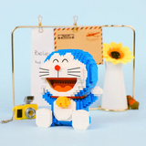BALODY Doraemon Sitting Pose Micro-Diamond Particle Building Block Set-One Quarter