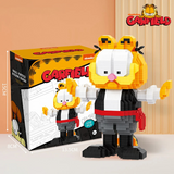 BALODY Garfield Kung Fu Master Micro-Diamond Particle Building Block Set-One Quarter