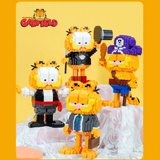 BALODY Garfield Kung Fu Master Micro-Diamond Particle Building Block Set-One Quarter