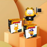 BALODY Garfield Magician Micro-Diamond Particle Building Block Set-One Quarter