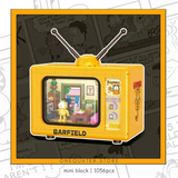 BALODY Garfield Retro Television Mini Particle Building Block Set-One Quarter