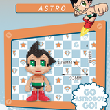 BALODY Go Astro Boy Go Astro Boy Micro-Diamond Particle Building Block Set-One Quarter
