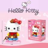 BALODY Sanrio Hello Kitty Cowgirl Micro-Diamond Particle Building Block Set-One Quarter