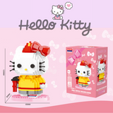 BALODY Sanrio Hello Kitty Firefighter Micro-Diamond Particle Building Block Set-One Quarter