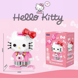 BALODY Sanrio Hello Kitty Photographer Micro-Diamond Particle Building Block Set-One Quarter