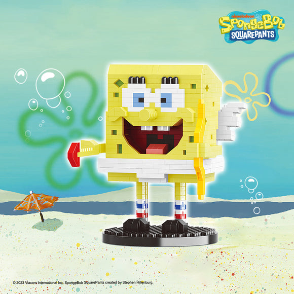 BALODY SpongeBob SquarePants Cupid Micro-Diamond Particle Building Block Set-One Quarter