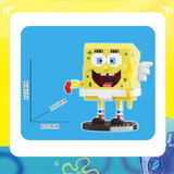 BALODY SpongeBob SquarePants Cupid Micro-Diamond Particle Building Block Set-One Quarter