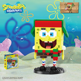 BALODY SpongeBob SquarePants Winter Style Micro-Diamond Particle Building Block Set-One Quarter