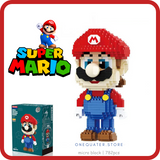 BALODY Super Mario Mario Micro-Diamond Particle Building Block Set-One Quarter