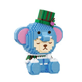 BALODY Teddy Bear Dressed as Elephant Micro-Diamond Particle Building Block Set-One Quarter