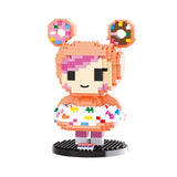 BALODY Tokidoki Donutella™ and Her Sweet Friends Donutella Micro-Diamond Particle Building Block Set-One Quarter