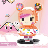 BALODY Tokidoki Donutella™ and Her Sweet Friends Donutella Micro-Diamond Particle Building Block Set-One Quarter