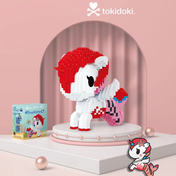BALODY Tokidoki Unicornos™ Cora Micro-Diamond Particle Building Block Set-One Quarter