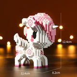 BALODY Tokidoki Unicornos™ Hanako Micro-Diamond Particle Building Block Set-One Quarter