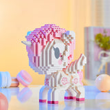 BALODY Tokidoki Unicornos™ Hanako Micro-Diamond Particle Building Block Set-One Quarter
