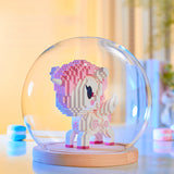 BALODY Tokidoki Unicornos™ Hanako Micro-Diamond Particle Building Block Set-One Quarter
