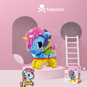 BALODY Tokidoki Unicornos™ Kinoko Micro-Diamond Particle Building Block Set-One Quarter