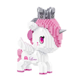 BALODY Tokidoki Unicornos™ Lolopessa Micro-Diamond Particle Building Block Set-One Quarter