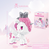 BALODY Tokidoki Unicornos™ Lolopessa Micro-Diamond Particle Building Block Set-One Quarter