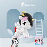 BALODY Tokidoki Unicornos™ Sakura Micro-Diamond Particle Building Block Set-One Quarter