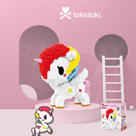 BALODY Tokidoki Unicornos™ Stellina Micro-Diamond Particle Building Block Set-One Quarter