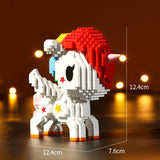 BALODY Tokidoki Unicornos™ Stellina Micro-Diamond Particle Building Block Set-One Quarter