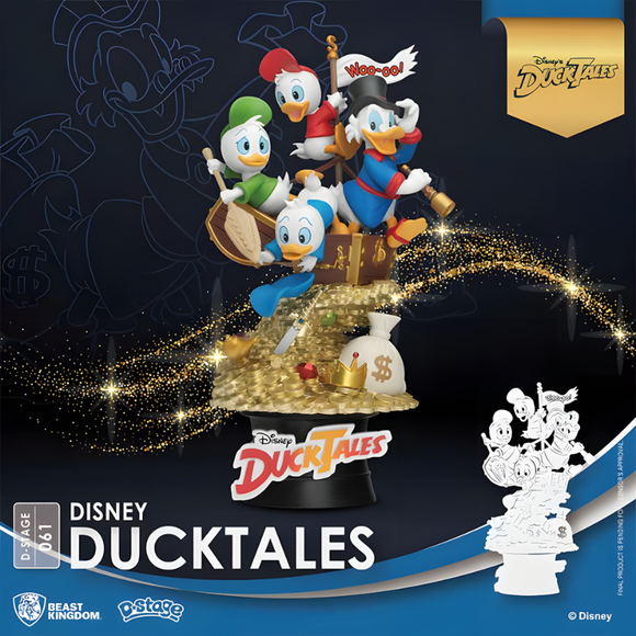 Beast Kingdom Disney Staging Your Dreams DuckTales Diorama Stage-One Quarter